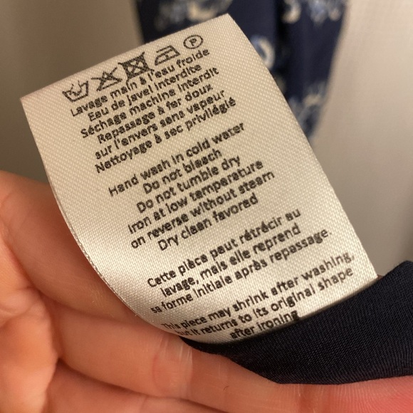 Rouje Paolina Dress in Verveine Marine 36 - Picture 11 of 11